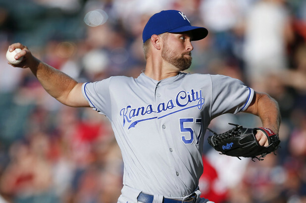 Sparkman pitching on the road in 2019.