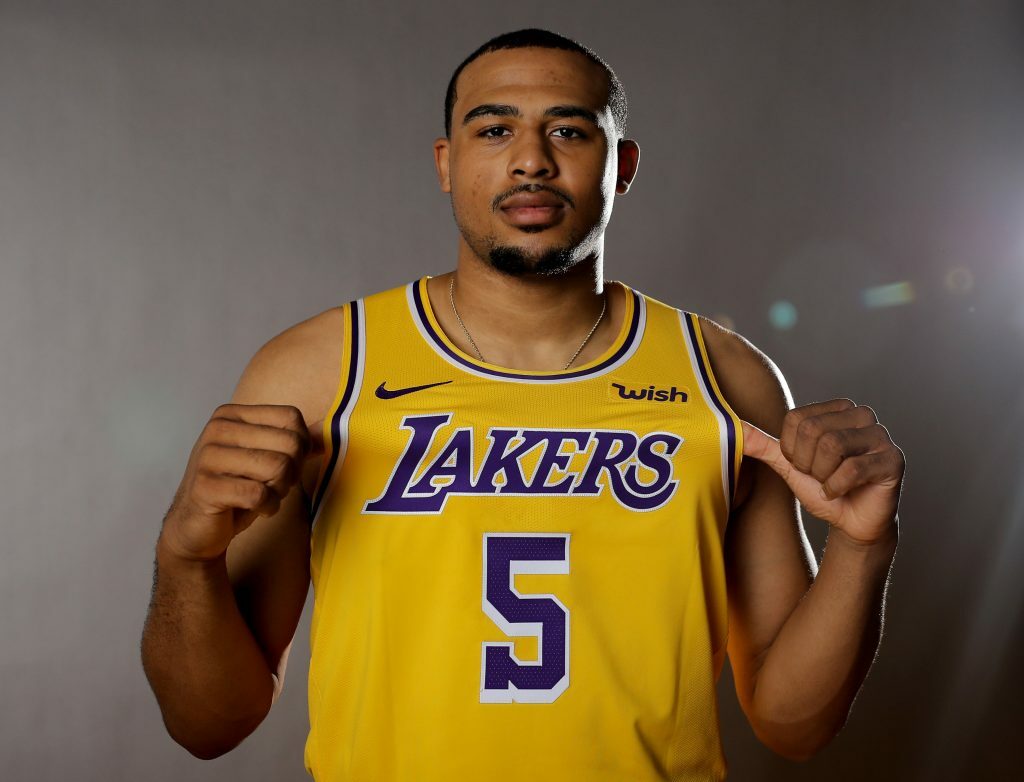 Lakers' rookie THT looks both 19 and 29 at the same time...