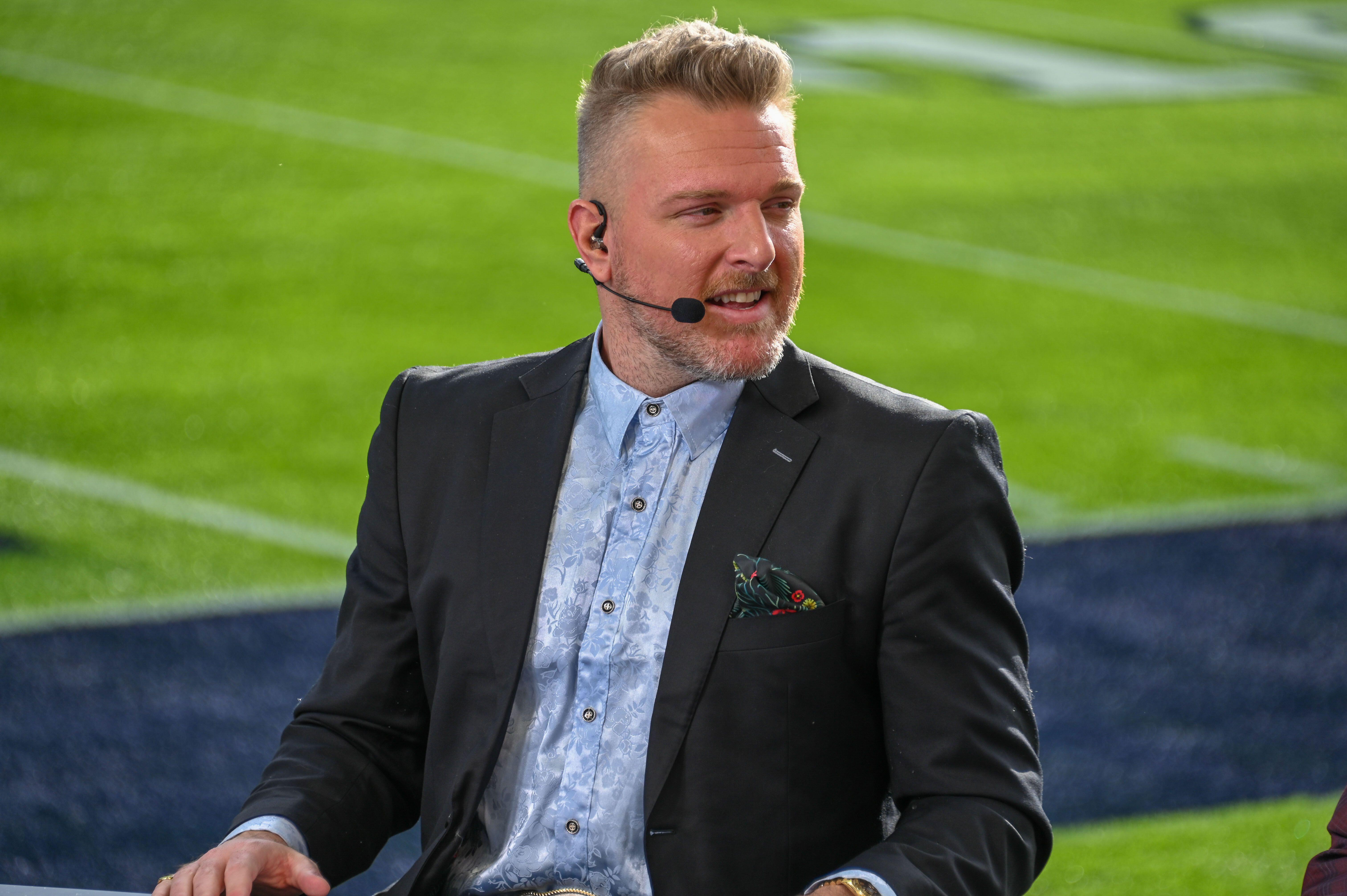 Pat McAfee reveals to Aaron Rodgers the swear word ESPN has banned