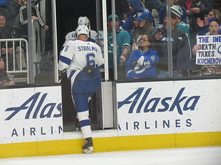 Former Lightning defenseman Anton Stralman