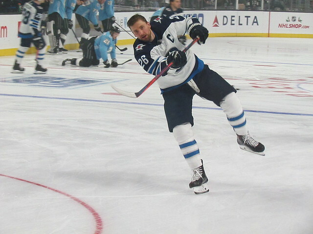 Jets forward Blake Wheeler