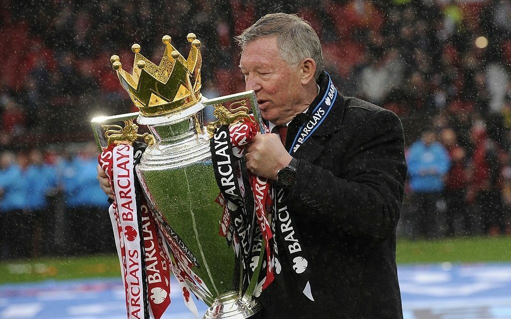 Sir Alex was defending champions 13 times. a true great
