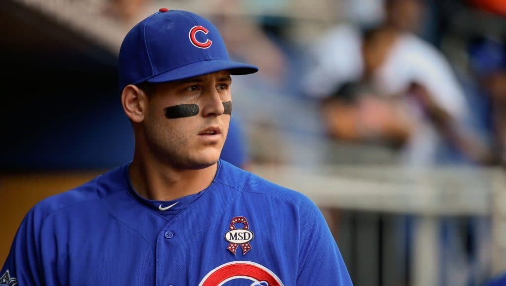 Cubs first baseman Anthony Rizzo