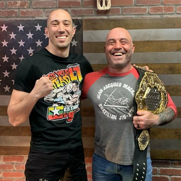 Dave Leduc (Left) and Joe Rogan (Right).