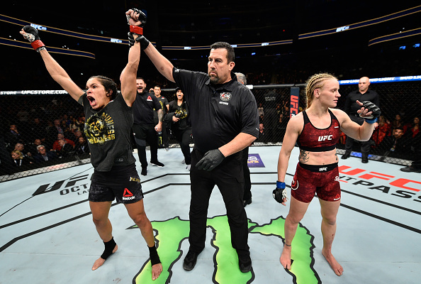 Amanda Nunes and Valentina Shevchenko. The Ultimate Fighter 29