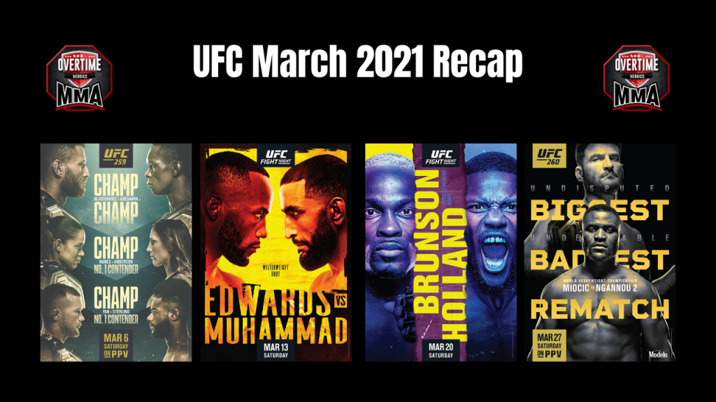 UFC February Recap