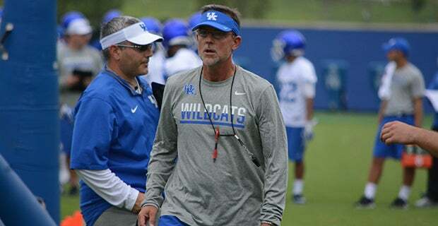 Kentucky Offensive Coordinator Eddie Gran