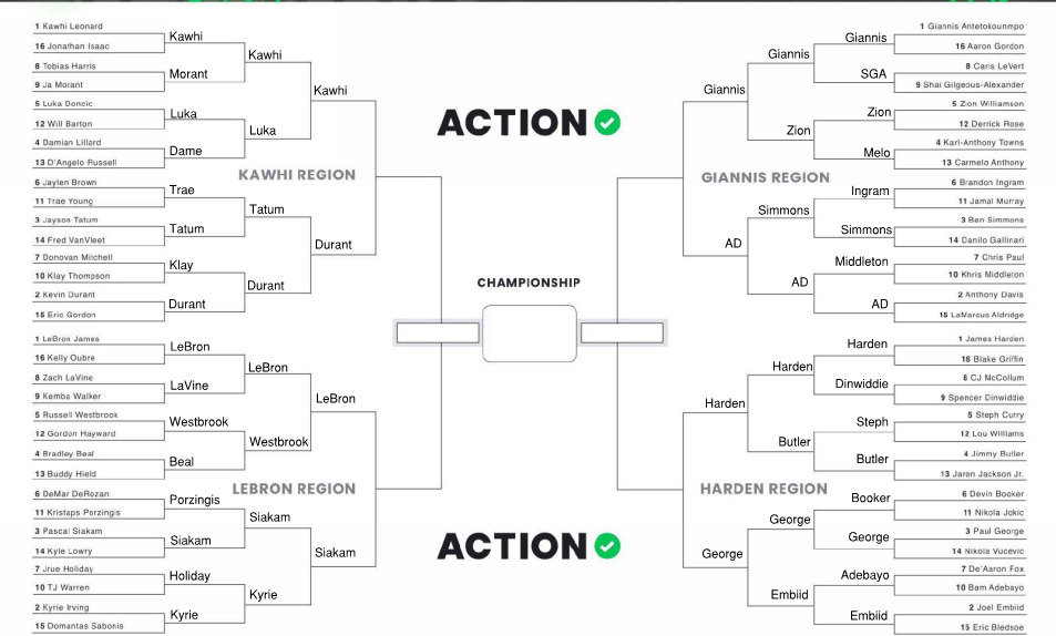 1-on-1 Elite eight