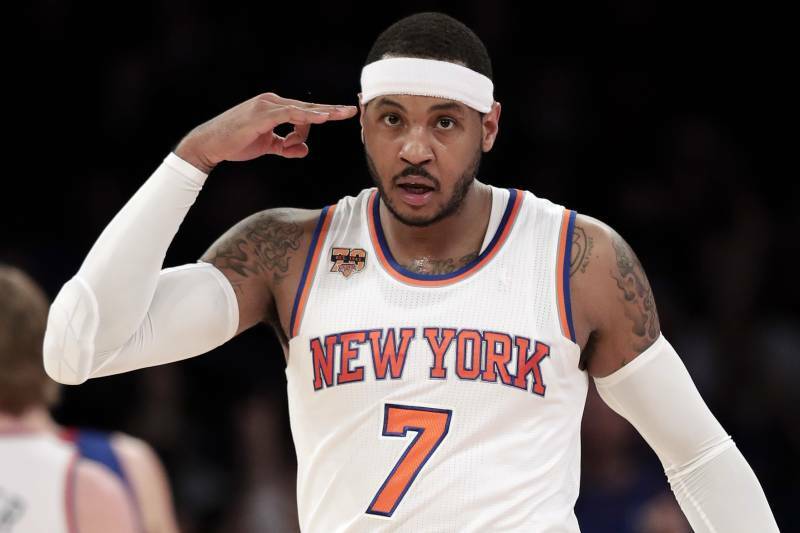 Carmelo brought the Knicks and the Garden back to life.