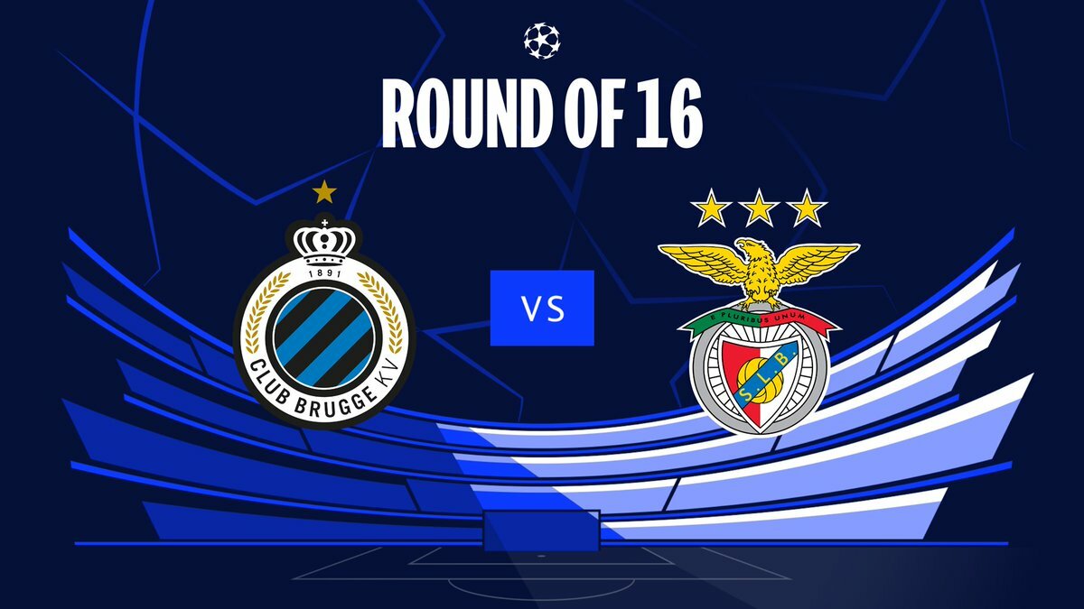 Live Match Club Brugge Benfica Champions League - SL Benfica