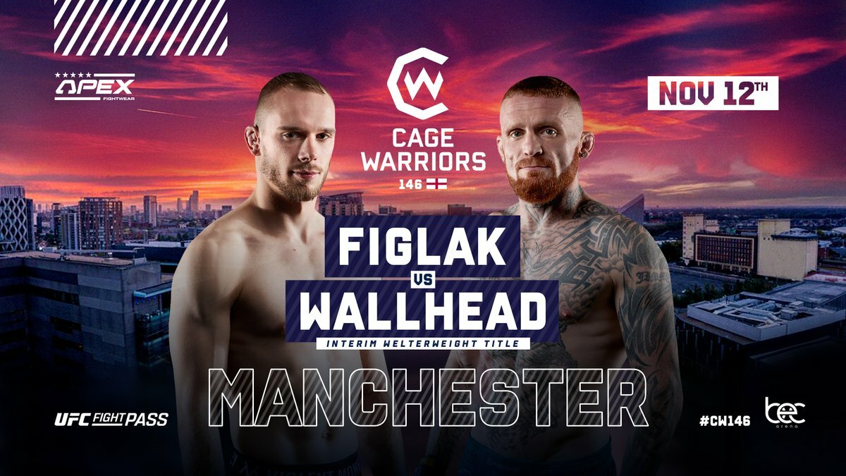 Wallhead and Figlak Battle in Cage Warriors 146 Co-Main Event