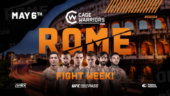 Vacant Bantamweight Championship At Stake In Cage Warriors 154 Main Event