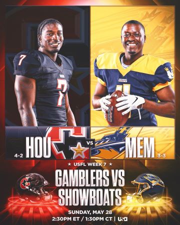 USFL Week 7: Memphis Showboats (3-3) Odds, Injuries, Preview