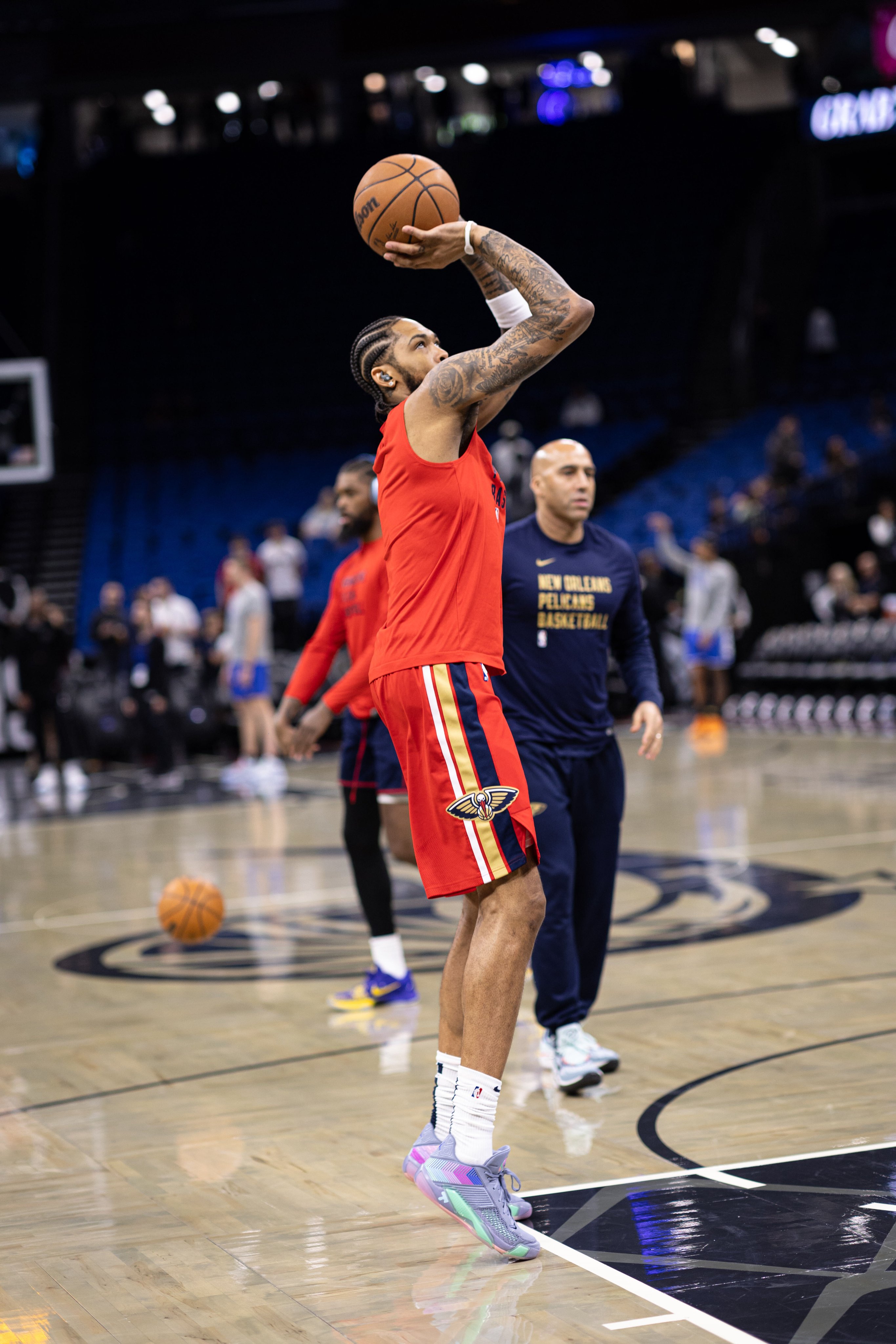 All-Star Forward Of The New Orleans Pelicans Brandon Ingram Suffers A ...