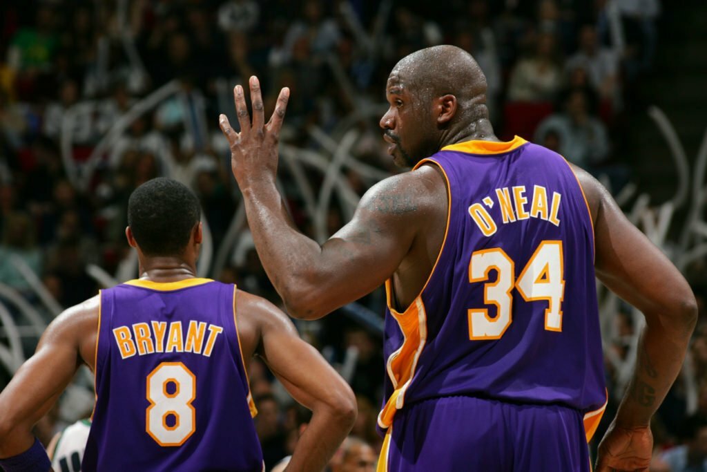 Dynamic Duo: Shaq and Kobe