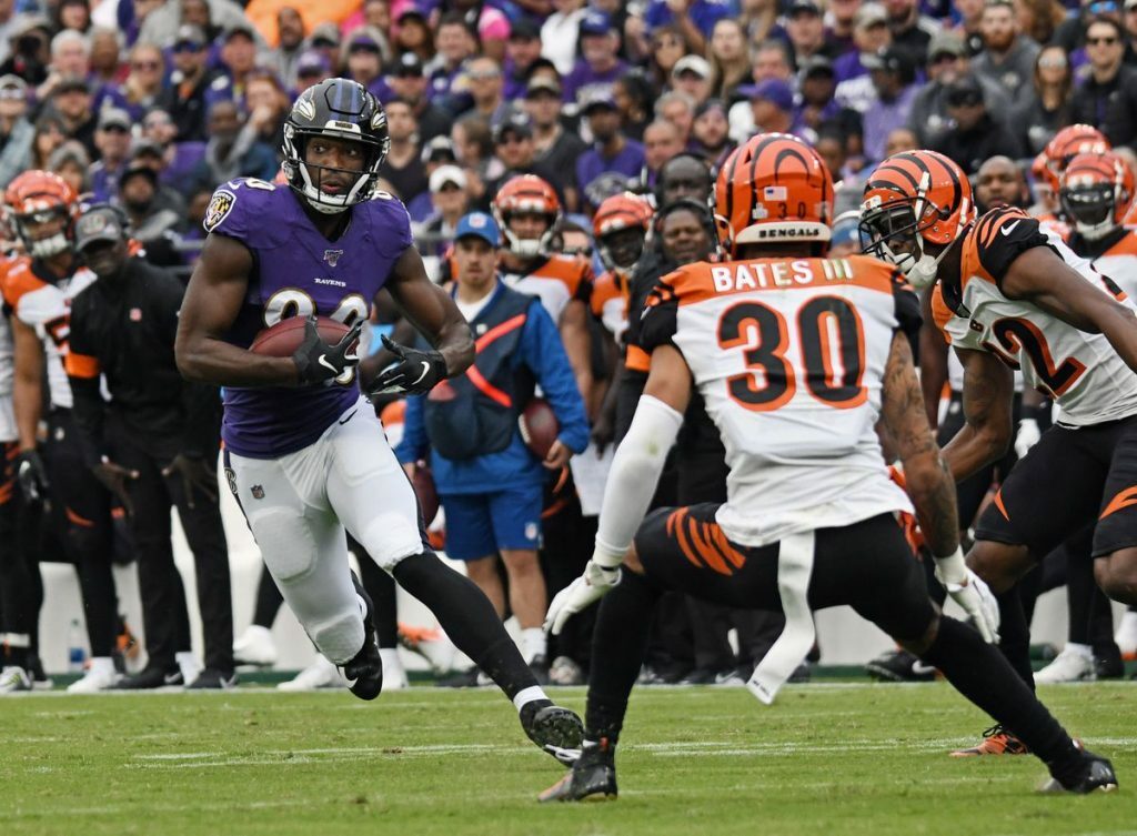 Miles Boykin NFL Ravens receiver