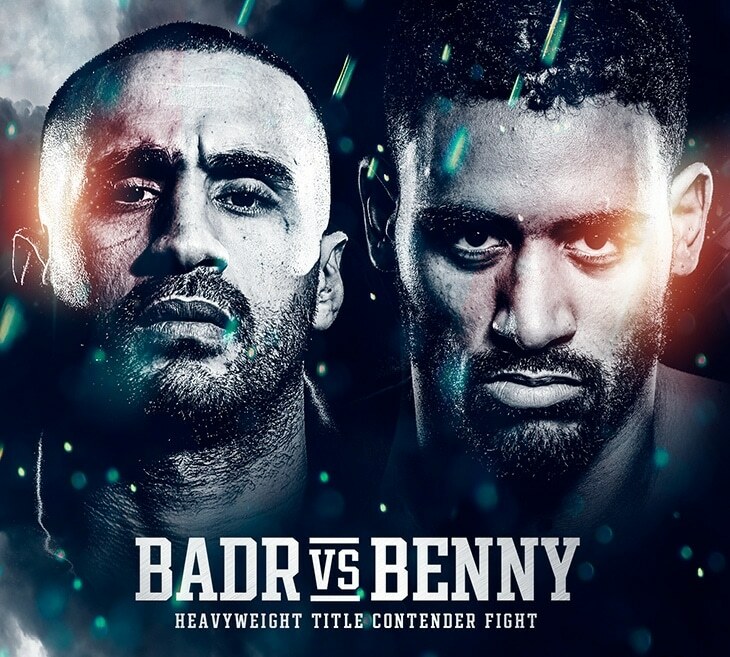 Badr vs Benny poster. Glory 76