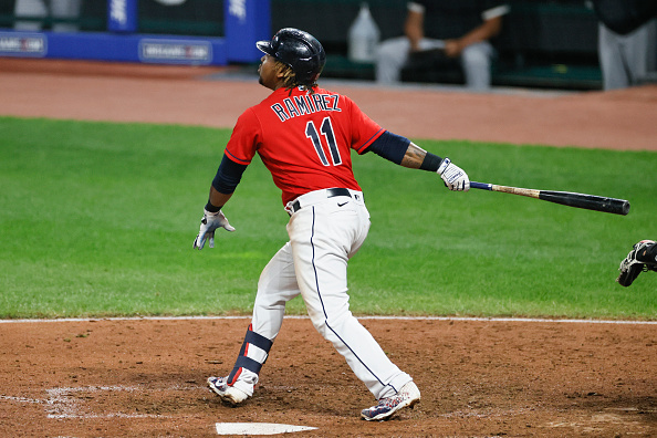 Former Cleveland Indians Jhonny Peralta, Omar Vizquel, Manny