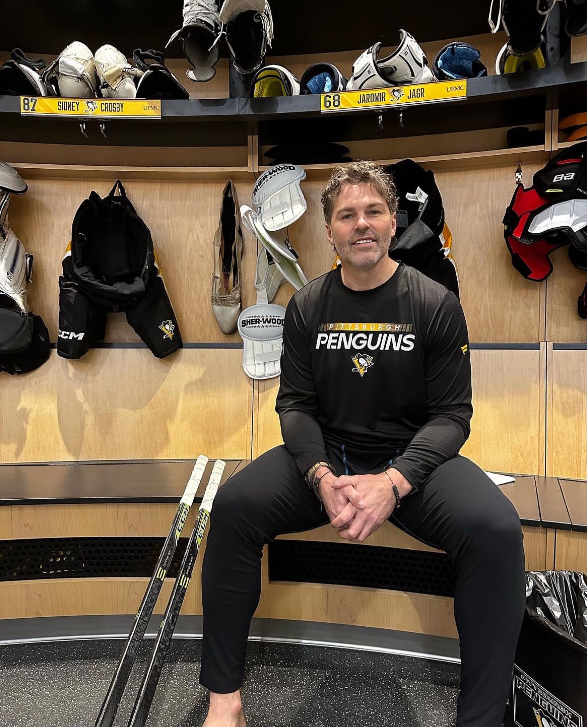 “She’s too young to remember when I played in Pittsburgh.” Jaromir Jagr ...