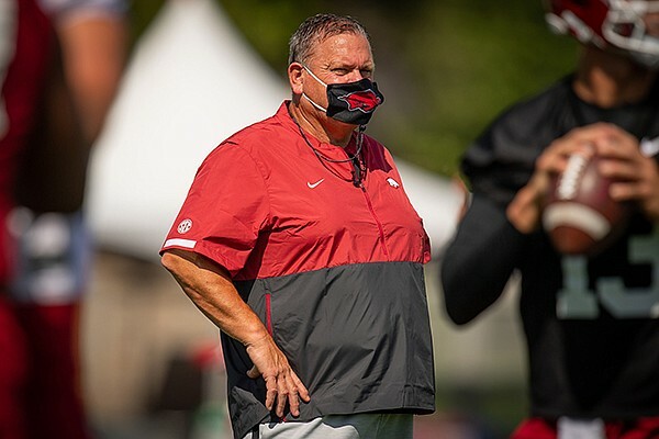 Arkansas head coach: Sam Pittman