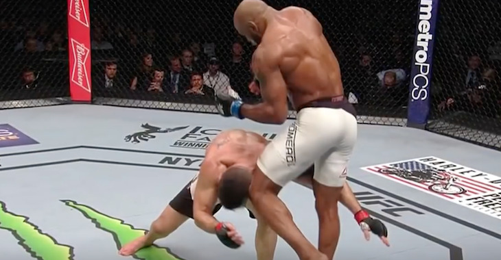 Romero KOing Weidman