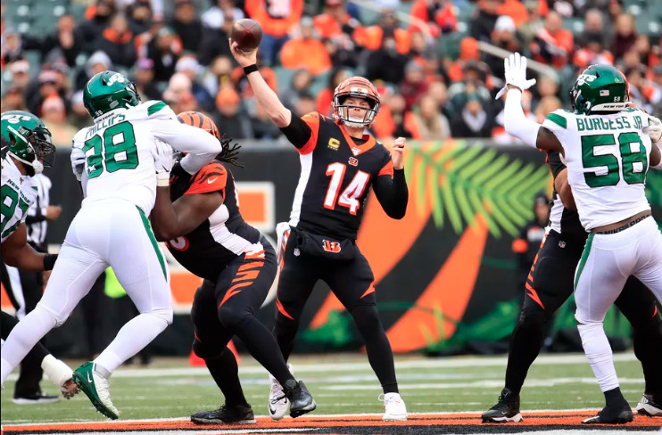 Jets lost to the Bengals