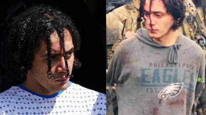 Eagles Fan Spotted Wearing Controversial Homemade Jersey of Escaped Killer  Danelo Cavalcante