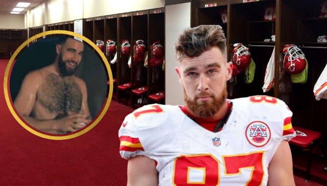 Travis Kelce Reveals Wild Locker Room Antics A Naked 9823