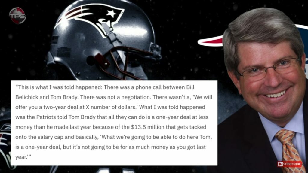 Why Tom  Brady left is due to this conversation. 