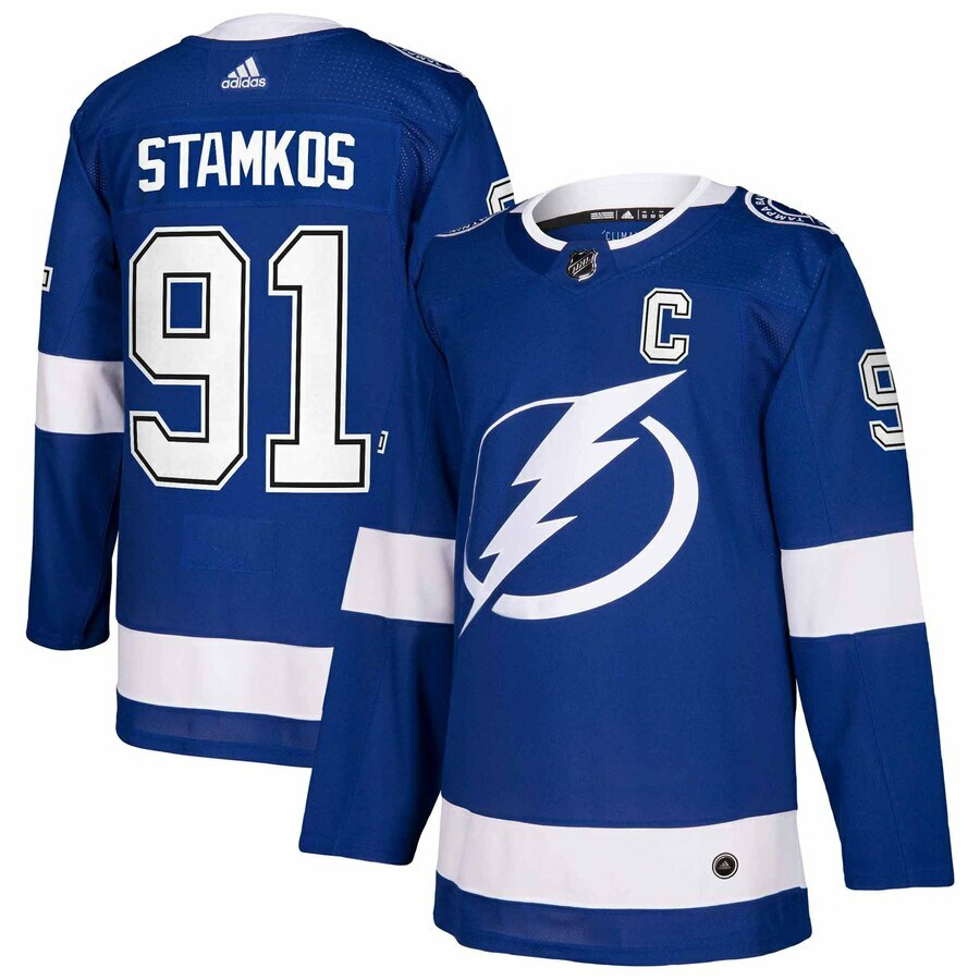 Fanatics Brand / NHL Tampa Bay Lightning Shoulder Patch Royal T-Shirt