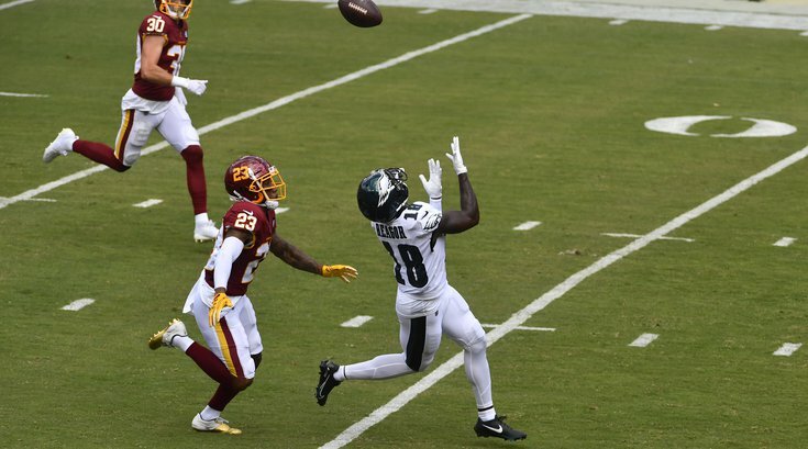 Eagles versus Rams