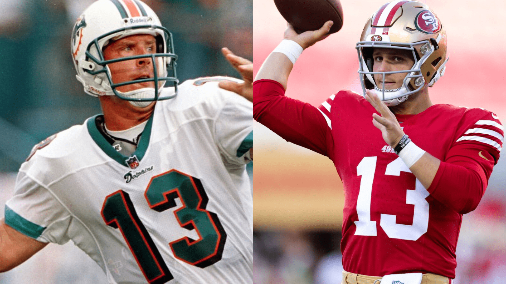 49ers QB Brock Purdy chats with childhood idol Dan Marino in heartwarming  moment