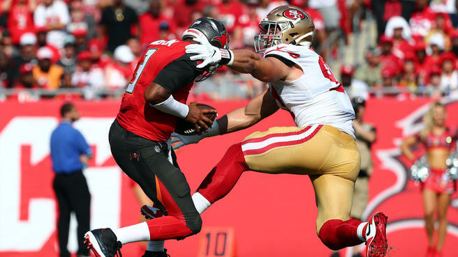 Nick Bosa 49ers Sack