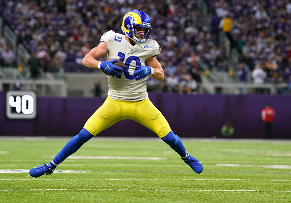 Rams WR Cooper Kupp leaves practice with hamstring injury; HC Sean McVay  has no update on status