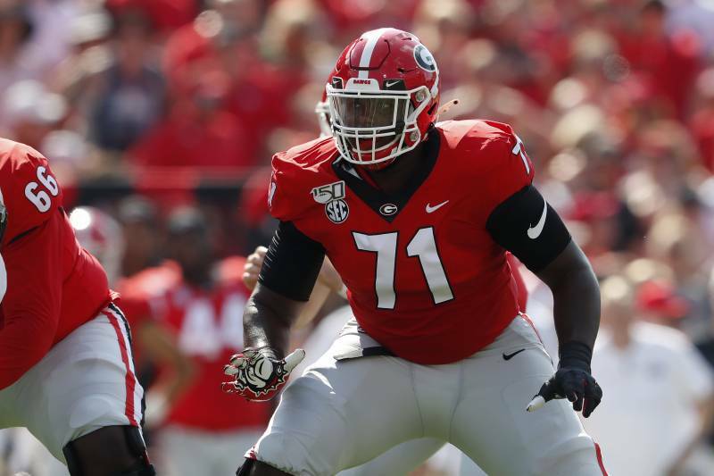The New York Giants might take Andrew Thomas
