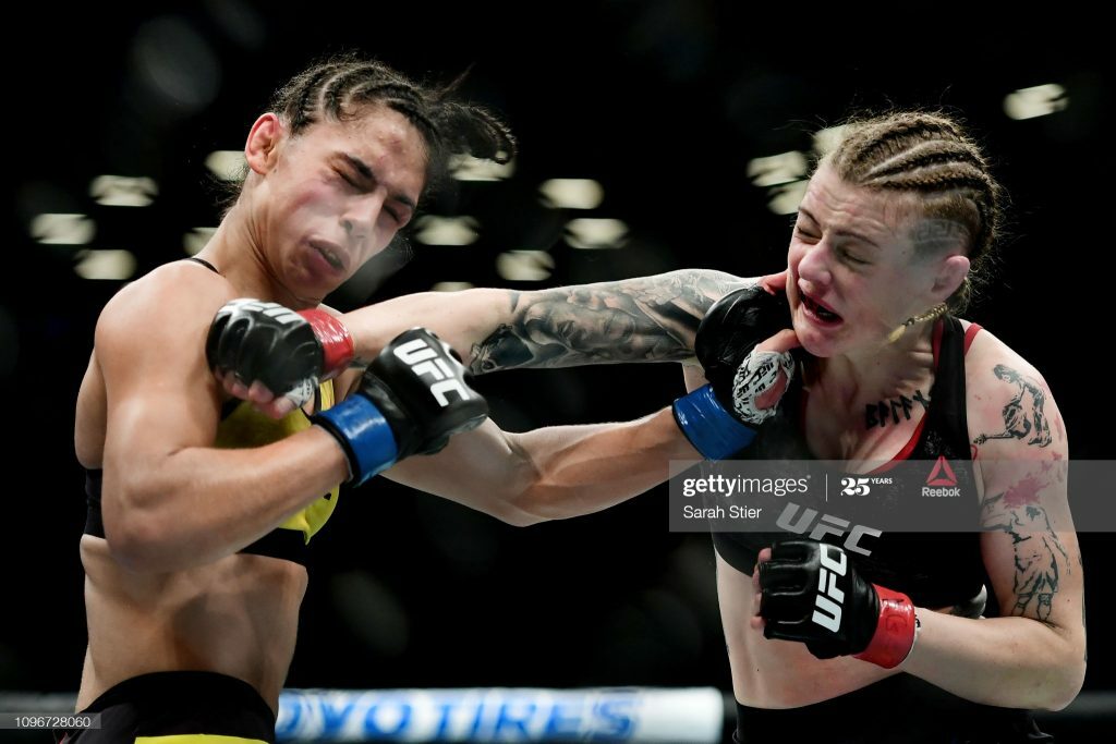 Joanne Calderwood and Ariane Lipski. (Calderwood vs Maia)