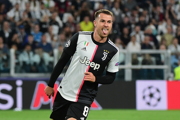 Aaron Ramsey scores for Juve