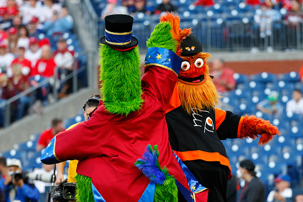 For better or for worse, the Phanatic helped introduce Gritty to  Philadelphia sports fans