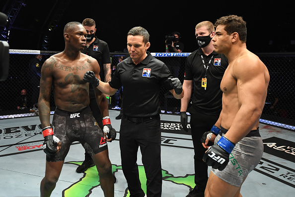 Israel Adesanya vs Paulo Costa 
Robert Whittaker