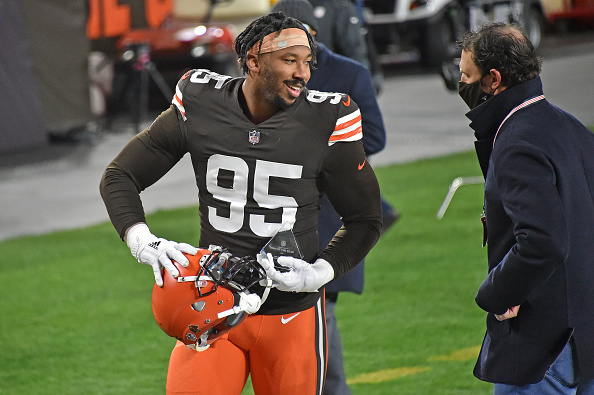 Myles Garrett Injury Update: Cleveland Browns Star Says He Felt A Pop ...