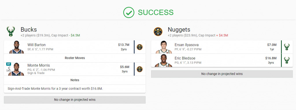 eric bledsoe trades nuggets
