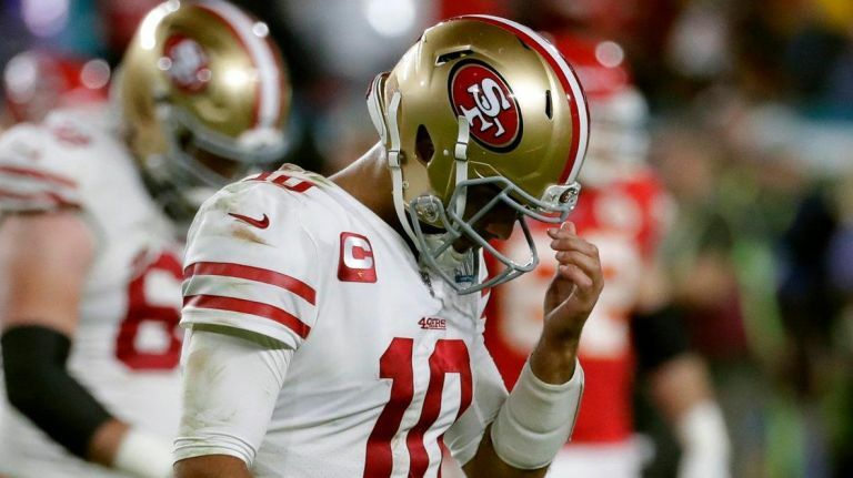 Jimmy G lacked quarterback leadership in the Super Bowl.