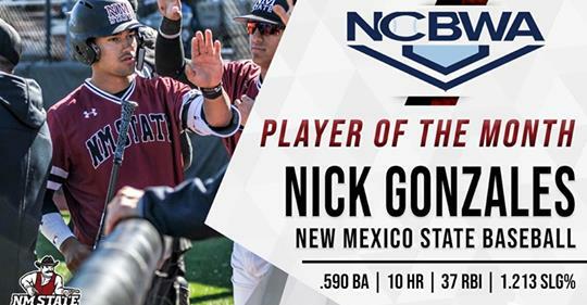 Nick Gonzales player of the month
