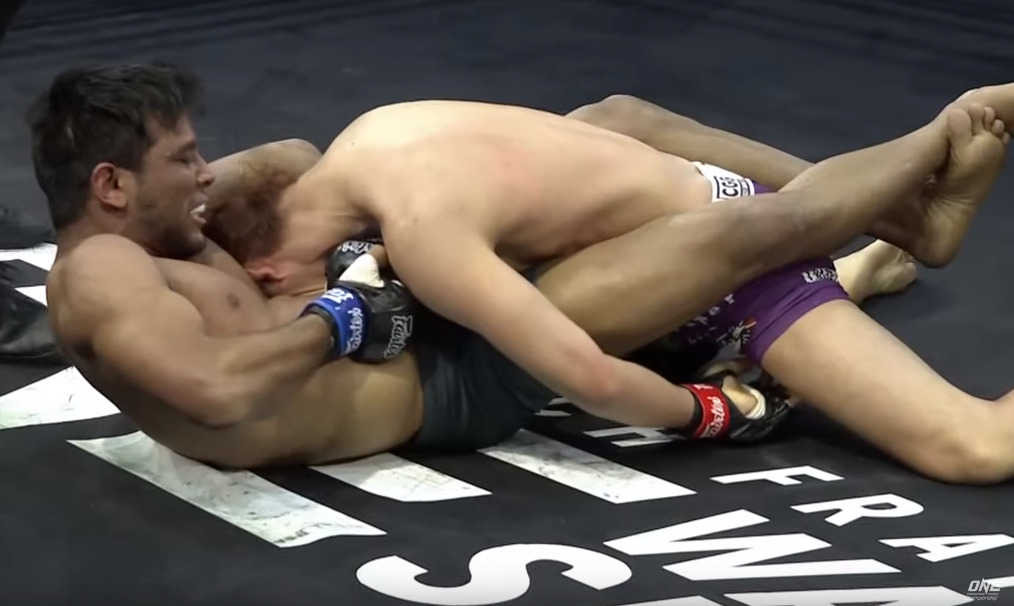 Rana Rudra Pratap Singh submits Seung Hyun Cho in ONE Warrior Series 10
