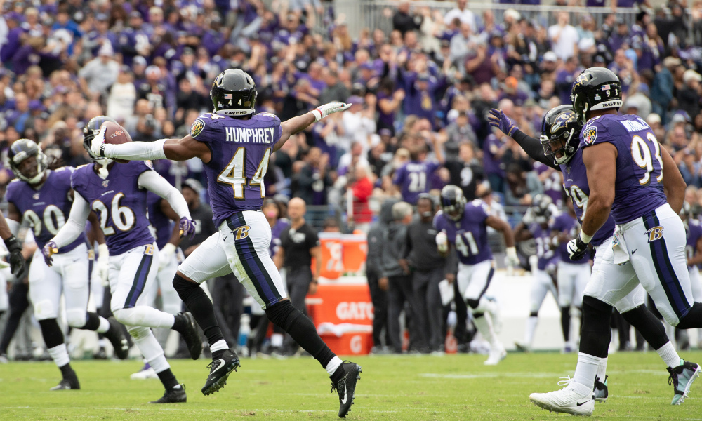 Ravens CB Marlon Humphrey secures victory for AFC defense in dodgeball  during 2023 Pro Bowl Games